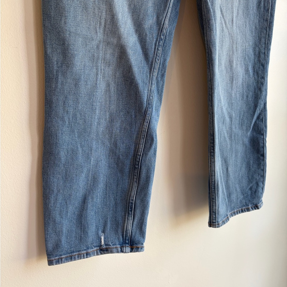 Abercrombie & Fitch High Rise Crop Mom Jeans Size 26 - Picture 3 of 5